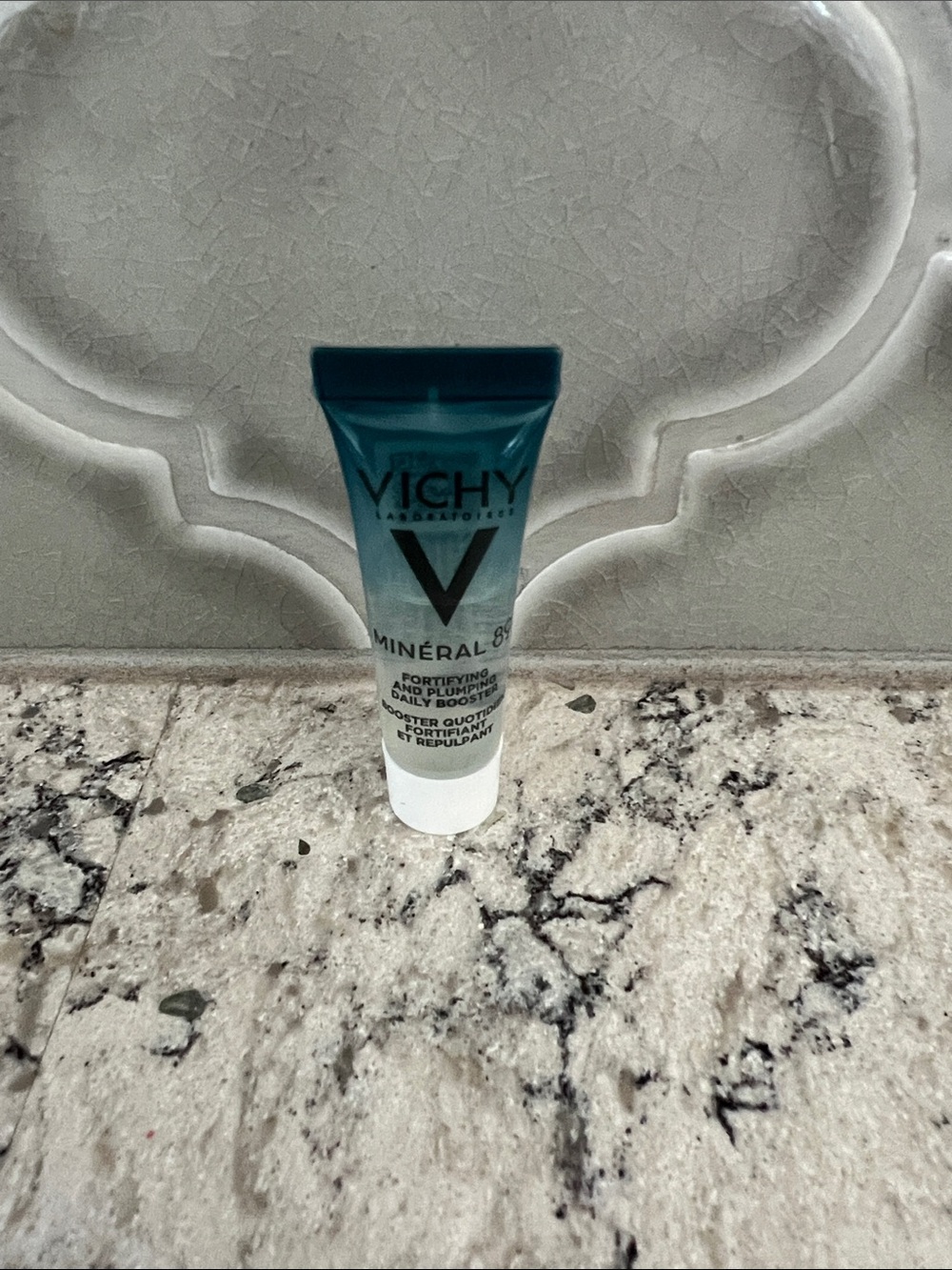 4/$14 Vichy Skin Fortifying & Plumping Daily Booster, Travel Size, NEW